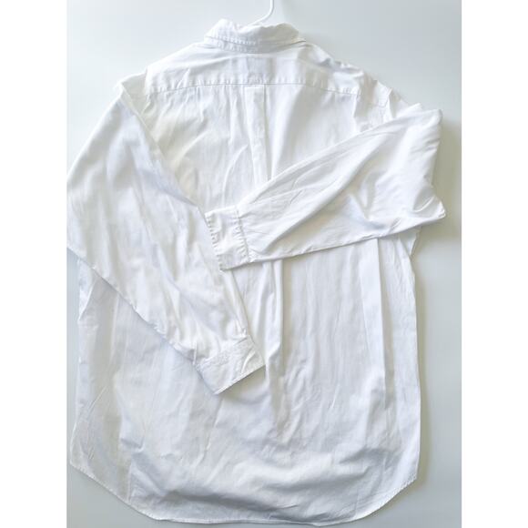 Men's White Polo Ralph Lauren Yarmouth Oxford Button Down Shirt Size 17 1/2-36 - Picture 6 of 6